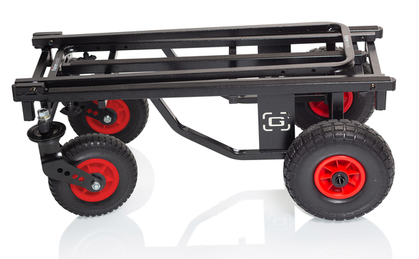 ALL-TERRAIN FOLDING MULTI-UTILITY CART WITH 30-52” EXTENSION & 500 LBS. LOAD CAPACITY